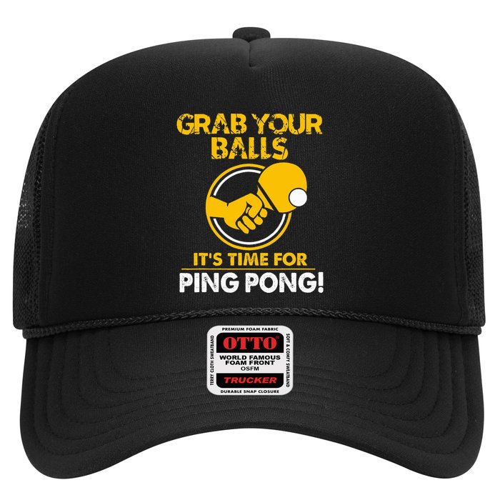 Grab Your Balls Its Time For Ping Pong Hat