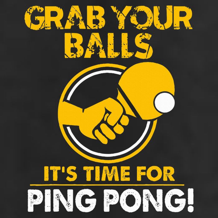 Grab Your Balls Its Time For Ping Pong Hat
