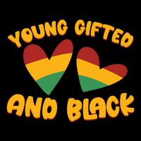 Gifted Young Black Dashiki African Pride History Month Cooling Performance Crew T-Shirt