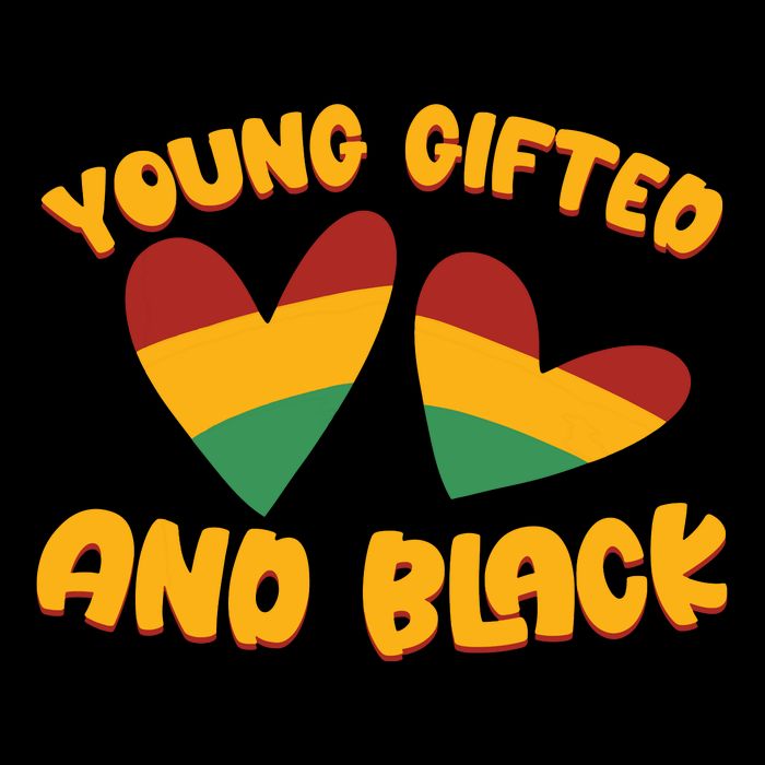 Gifted Young Black Dashiki African Pride History Month Cooling Performance Crew T-Shirt