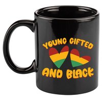 Gifted Young Black Dashiki African Pride History Month 11oz C Handle Ceramic Mug
