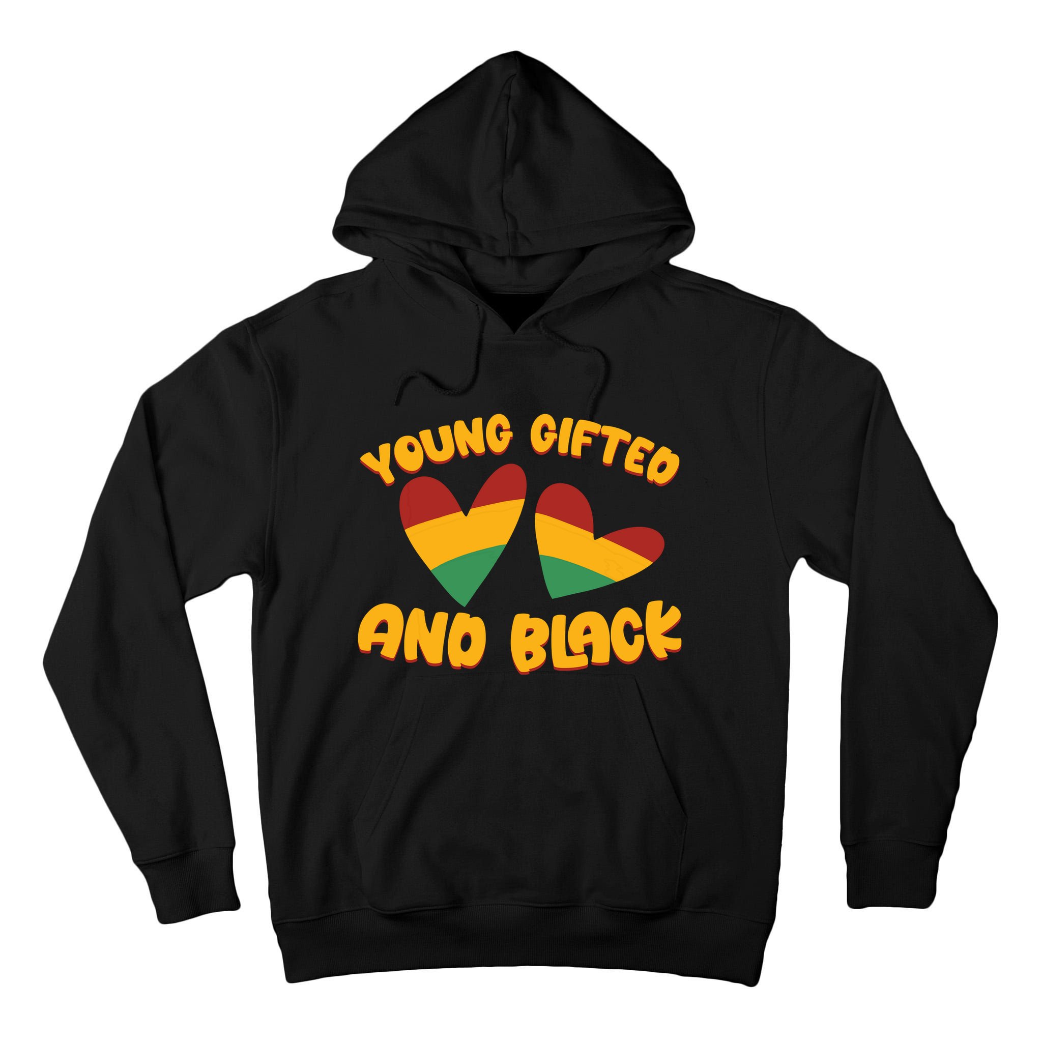 Gifted Young Black Dashiki African Pride History Month Tall Hoodie