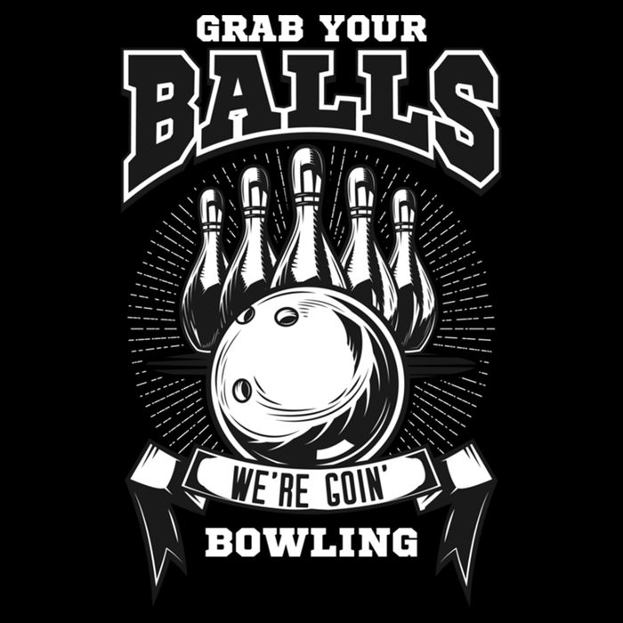 Grab Your Balls WeRe Going Bowling! Gift Doggie Tank