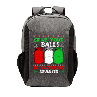 Grab Your Balls Canning Christmas Mason Jar Gifts  Vector Backpack