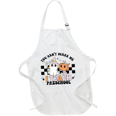 Groovy You Cant Scare Me I Teach Preschool Teacher Halloween Apron