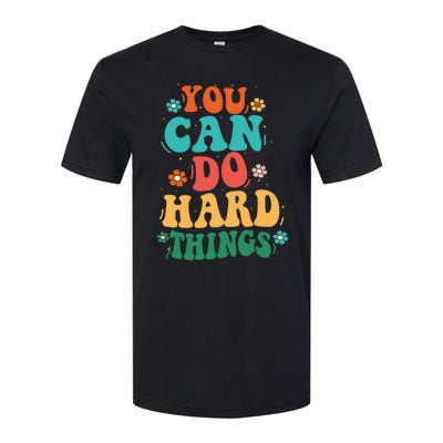 Graphics You Can Do Hard Things Mothers Day Softstyle® CVC T-Shirt