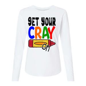 Get Your Cray On Funny Gift Womens Cotton Relaxed Long Sleeve T-Shirt