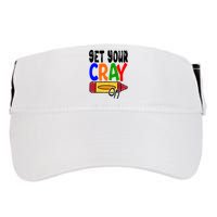 Get Your Cray On Funny Gift Adult Drive Performance Visor
