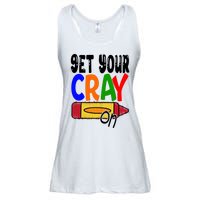 Get Your Cray On Funny Gift Ladies Essential Flowy Tank