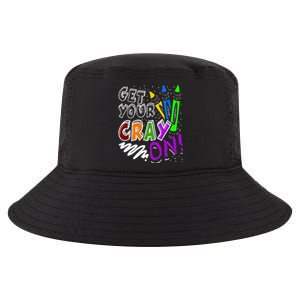 Get Your Cray On Teacher Appreciation Day Back To School Cool Comfort Performance Bucket Hat