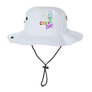 Get Your Cray On Teacher Appreciation Day Back To School Legacy Cool Fit Booney Bucket Hat