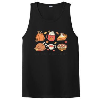 Get Your Fat Pants Ready Funny Thanksgiving Great Gift PosiCharge Competitor Tank