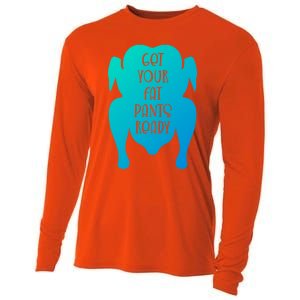 Get Your Fat Pants Ready Meaningful Gift Cooling Performance Long Sleeve Crew