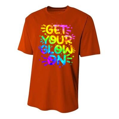 Get Your Glow On Performance Sprint T-Shirt