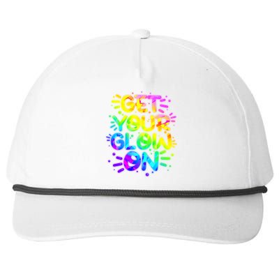 Get Your Glow On Snapback Five-Panel Rope Hat