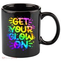 Get Your Glow On 11oz C Handle Ceramic Mug