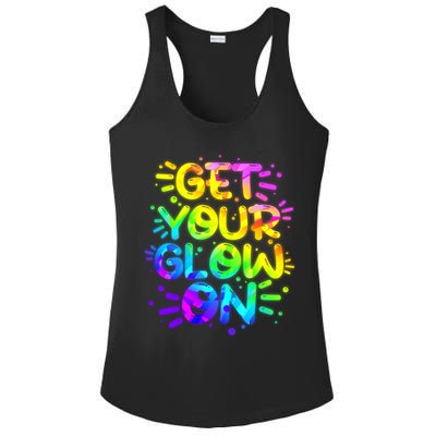 Get Your Glow On Ladies PosiCharge Competitor Racerback Tank