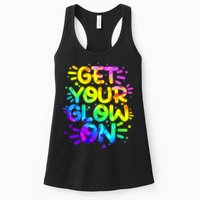 Get Your Glow On Womens Tank Top