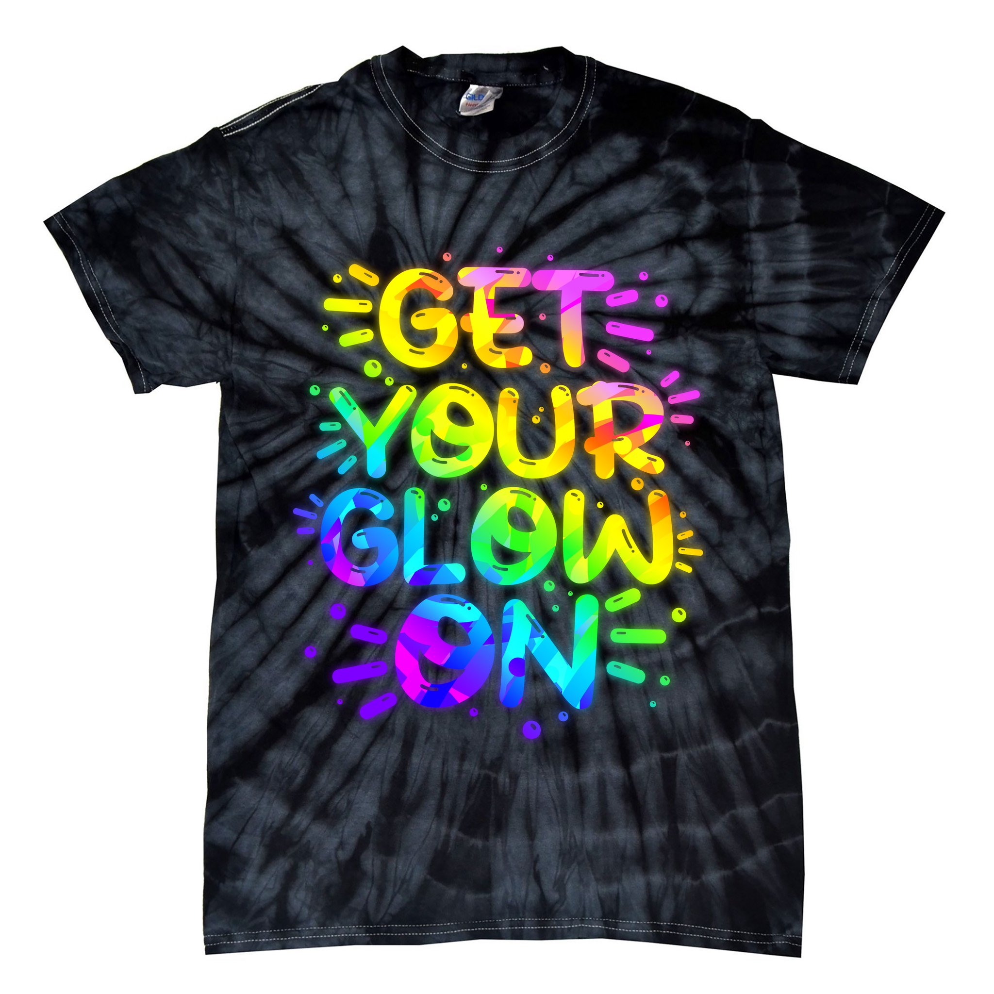 Get Your Glow On Tie-Dye T-Shirt