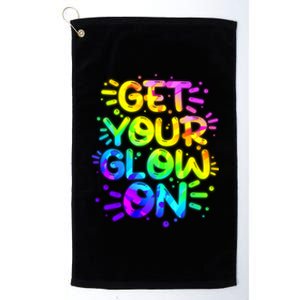 Get Your Glow On Platinum Collection Golf Towel