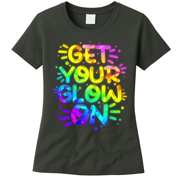 Get Your Glow On Womens T-Shirt