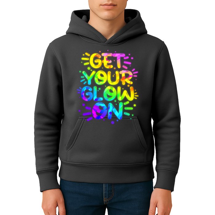 Get Your Glow On Kids Hoodie
