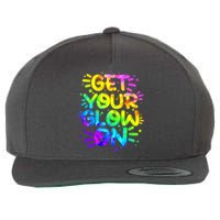 Get Your Glow On Wool Snapback Cap