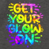 Get Your Glow On Vector Backpack