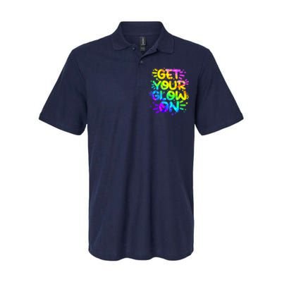 Get Your Glow On Softstyle Adult Sport Polo