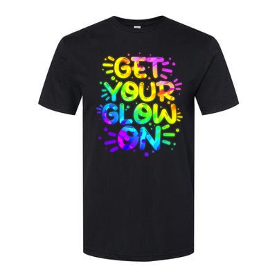 Get Your Glow On Softstyle® CVC T-Shirt