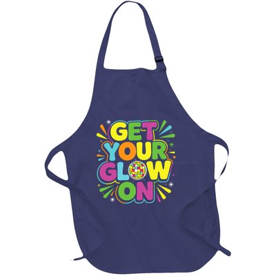 Get Your Glowing On In My Glowing Era Team Party Matching Full-Length Apron With Pockets