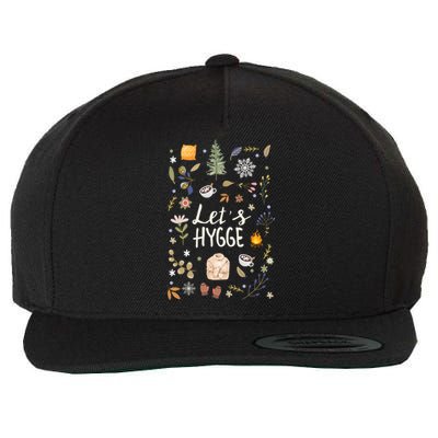 Get Your Hygge On With This LetS Hygge Design Cute Gift Wool Snapback Cap