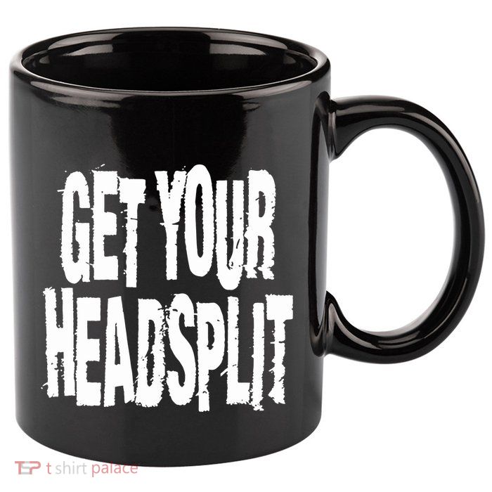 Get Your Headsplit 11oz C Handle Ceramic Mug