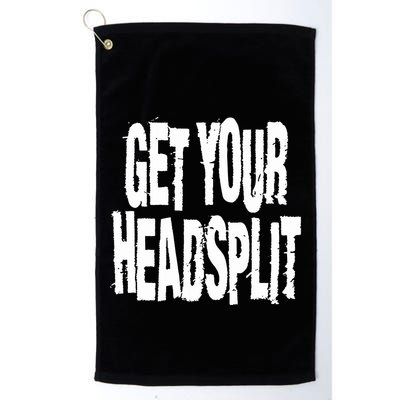 Get Your Headsplit Golf Towel