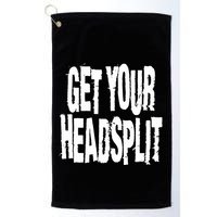 Get Your Headsplit Golf Towel