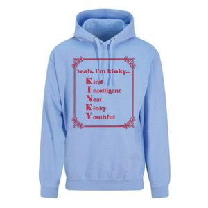 Gotfunny Yeah Im Kinky Kind Intelligent Neat Kinky Youthful Unisex Surf Hoodie