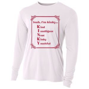 Gotfunny Yeah Im Kinky Kind Intelligent Neat Kinky Youthful Cooling Performance Long Sleeve Crew