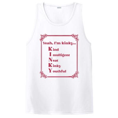 Gotfunny Yeah Im Kinky Kind Intelligent Neat Kinky Youthful PosiCharge Competitor Tank