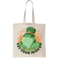 Get Your Irish On St Patricks Day Frog Bag