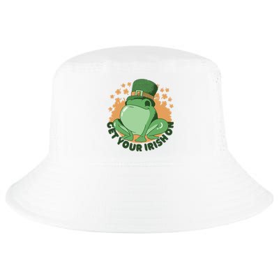 Get Your Irish On St Patricks Day Frog Cool Comfort Performance Bucket Hat