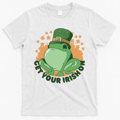 Get Your Irish On St Patricks Day Frog T-Shirt
