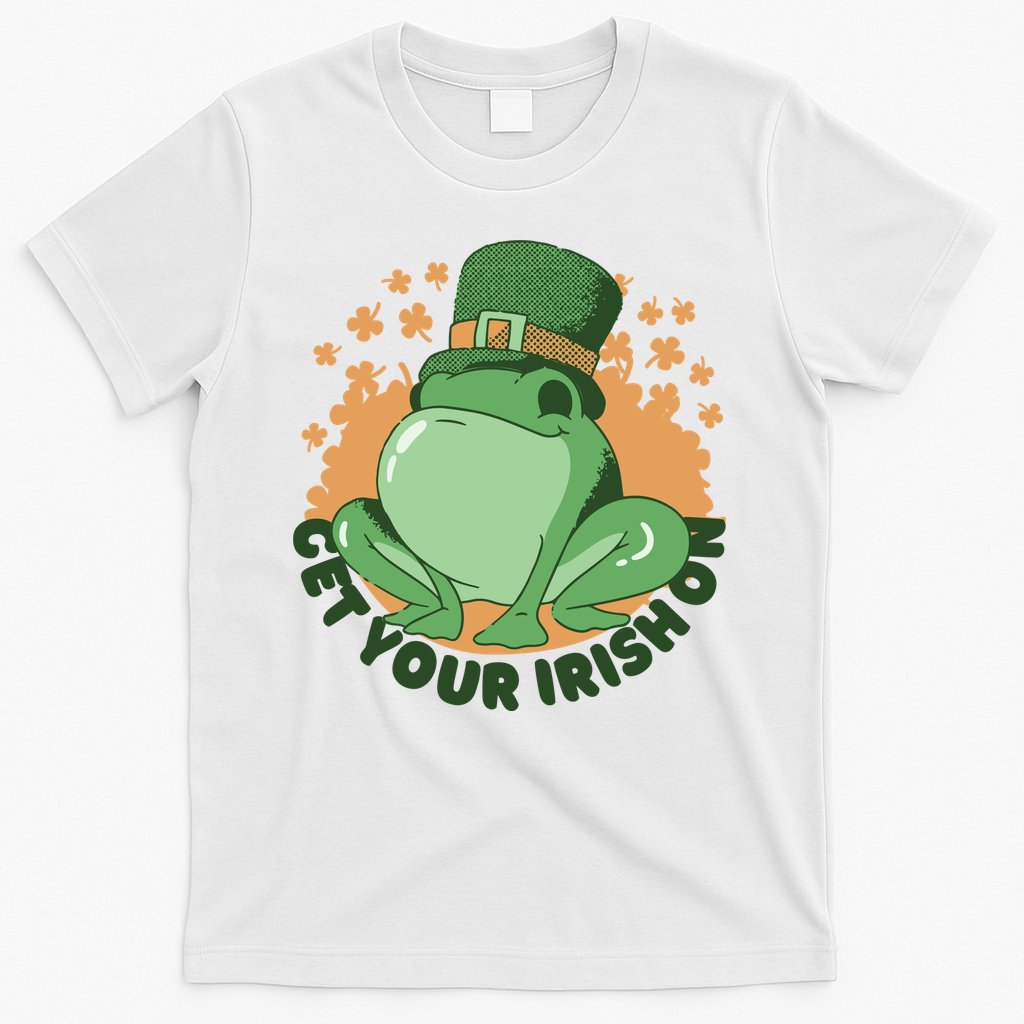 Get Your Irish On St Patricks Day Frog T-Shirt