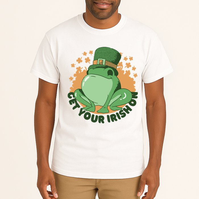 Get Your Irish On St Patricks Day Frog Tall T-Shirt