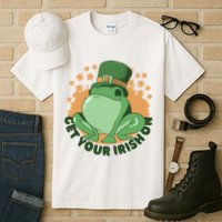 Get Your Irish On St Patricks Day Frog Tall T-Shirt