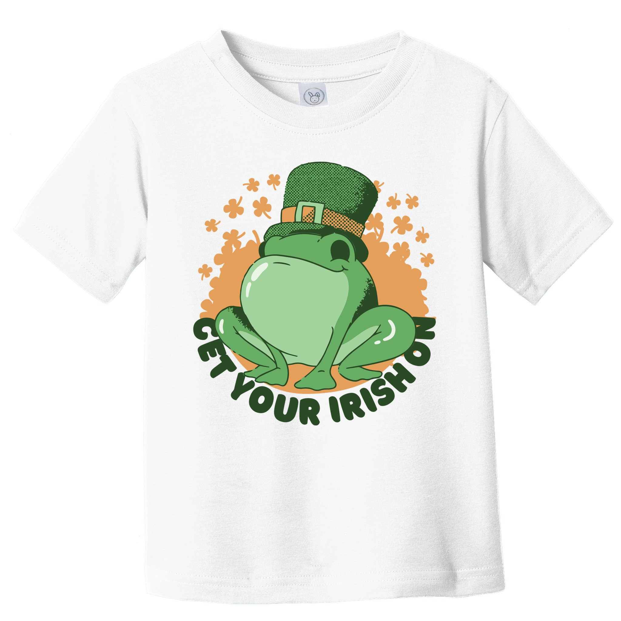 Get Your Irish On St Patricks Day Frog Toddler T-Shirt