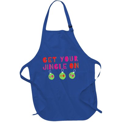Get Your Jingle On Ho Ho Ho Holiday Statet Gift Apron