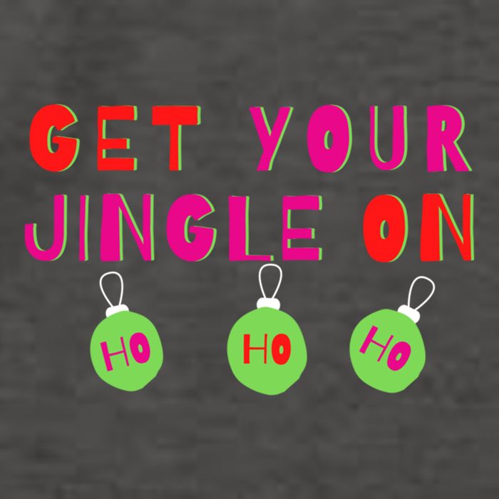Get Your Jingle On Ho Ho Ho Holiday Statet Gift Vector Backpack