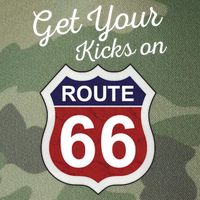 Get Your Kicks Route 66 Distressed 60's Legacy Tie Dye Trucker Hat