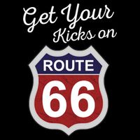 Get Your Kicks Route 66 Distressed 60's Sustainable Bucket Hat
