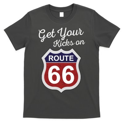 Get Your Kicks Route 66 Distressed 60's T-Shirt